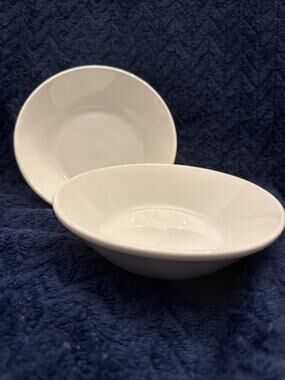 Midwinter England STONEHENGE WHITE Cereal bowls 6.75" 2 ea 16 available